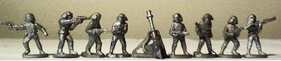 les 10 figurines de la bote